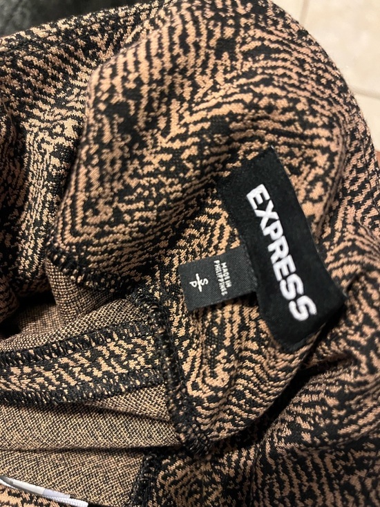 EXPRESS BROWN PENCIL SKIRT, SZ- S/P - Picture 8 of 8